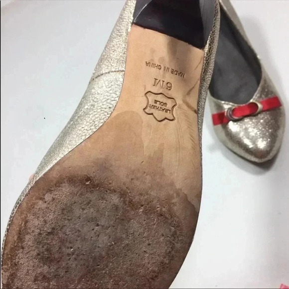 Anthro Pilcro and Letterpress Metallic Heels - Picture 8 of 8